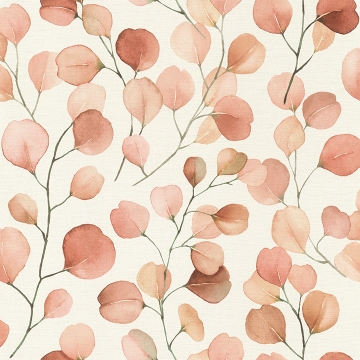 Picture of Elaina Blush Watercolor Boughs Wallpaper