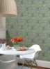 Picture of Green Groovy Garden Peel and Stick Wallpaper