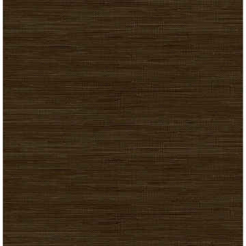 Picture of Chocolate Classic Faux Grasscloth Peel and Stick Wallpaper