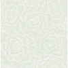Picture of Periwinkle Light Green Textured Floral Wallpaper
