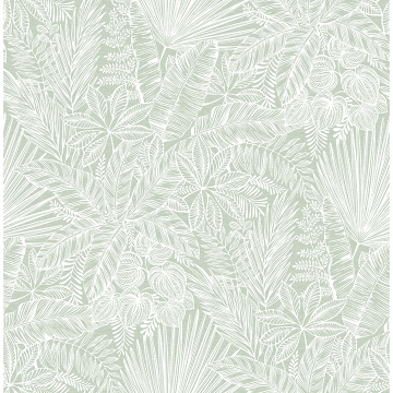 Picture of Vita Sage Botanical Wallpaper