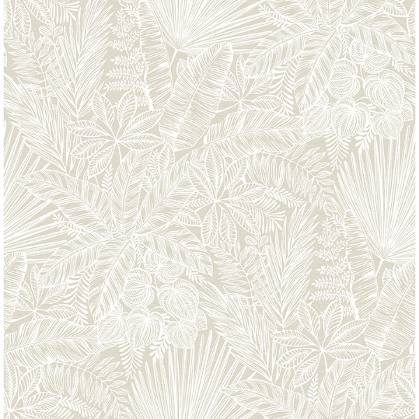 Picture of Vita Off-White Botanical Wallpaper
