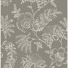 Picture of Maeve Grey Jacobean Trail Wallpaper