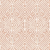 Picture of Lyon Coral Geometric Key Wallpaper