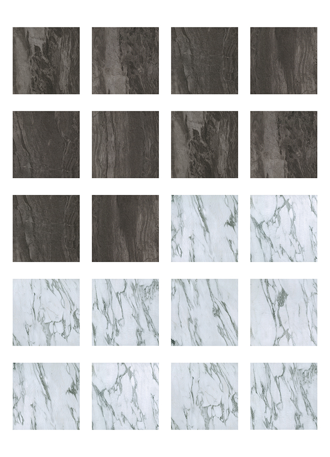 FPB4990 Opaline Raven Peel & Stick Floor Tile Bundle by FloorPops