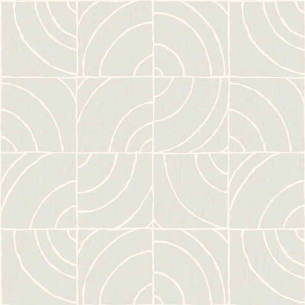 Picture of Grey Batik Blok Peel and Stick Wallpaper