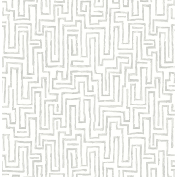 Picture of Ramble Grey Geometric Wallpaper
