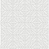 Picture of Hesper Grey Geometric Wallpaper
