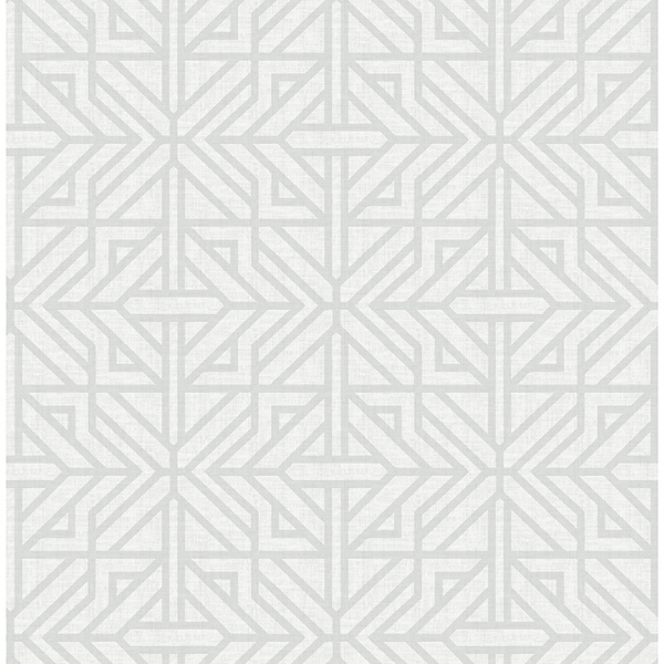 Picture of Hesper Grey Geometric Wallpaper