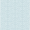 Picture of Hesper Sky Blue Geometric Wallpaper