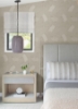 Picture of Tania Light Brown Woven Abstract Wallpaper