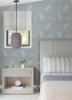 Picture of Tania Denim Woven Abstract Wallpaper