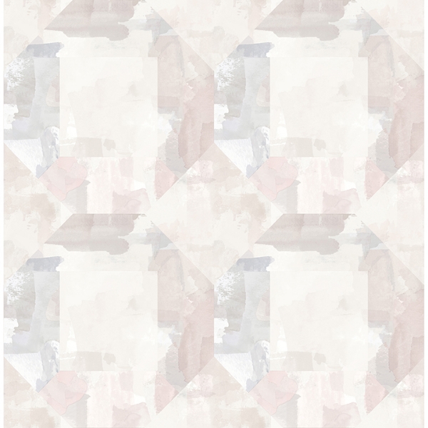 Picture of Perrin Lavender Gem Geometric Wallpaper