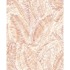 Picture of Fildia Orange Botanical Wallpaper