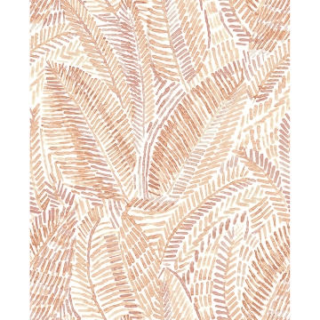 Picture of Fildia Orange Botanical Wallpaper