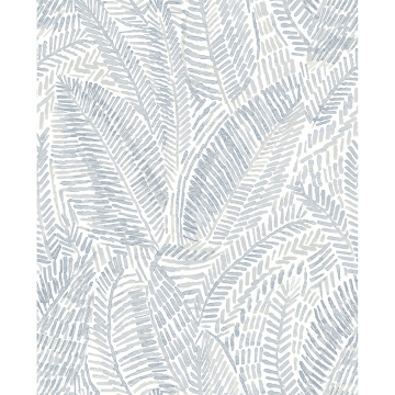 Picture of Fildia Light Blue Botanical Wallpaper