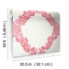Picture of Valentino Wreath Peel and Stick Wallpaper