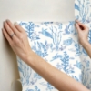 Picture of Azure Garparilla Peel and Stick Wallpaper
