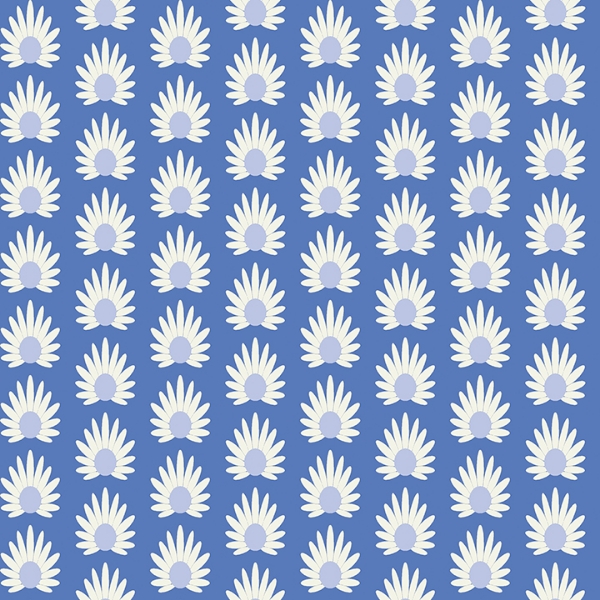 Picture of Azure Fleur Peel and Stick Wallpaper