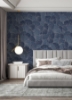 Picture of Petals Royal Blue Wall Mural