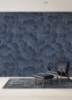Picture of Petals Royal Blue Wall Mural