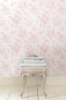 Picture of Faded Primrose Everblooming Rosettes Peel and Stick Wallpaper