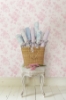 Picture of Faded Primrose Everblooming Rosettes Peel and Stick Wallpaper