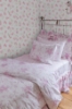 Picture of Chateau Rose Ribbon Rosa Peel and Stick Wallpaper