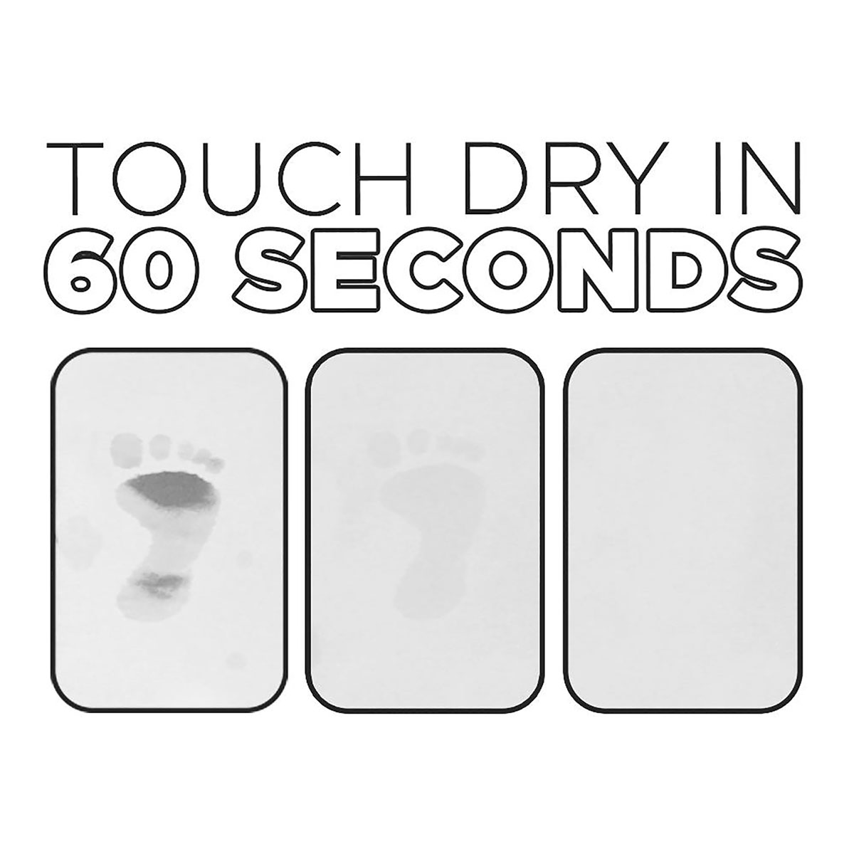 bathwclean Clean Script White Stone Bath Mat, Non Slip by ArtsyMats