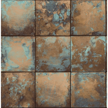 Picture of Copper Metal Sheet Peel and Stick Wallpaper