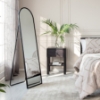 Picture of Aria Black Arched 60-in Mirror