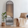 Picture of Aria Black Arched 60-in Mirror
