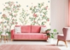 Picture of Pink Chinoiserie Floral Tree Wall Mural