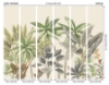 Picture of Green Tropical Palm Trees Wall Mural