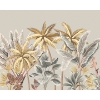 Picture of Golden Tropical Palm Trees Wall Mural