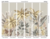 Picture of Golden Tropical Palm Trees Wall Mural