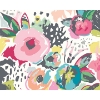 Picture of Vibrant Abstract Floral Wall Mural