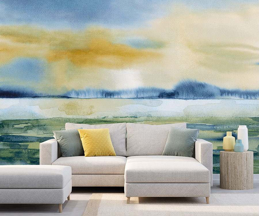 WND50110M Golden Sunset Wall Mural by ohpopsi