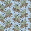 Picture of Light Blue Bagheera Peel and Stick Wallpaper