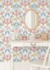 Picture of Pink Meadow Song Peel and Stick Wallpaper