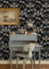 Picture of Black & Neutral Meadow Song Peel and Stick Wallpaper