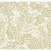 Picture of Brentwood Yellow Palm Leaves Wallpaper by Scott Living
