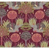 Picture of Mandeville Raspberry Tropical Paradise Wallpaper by Scott Living