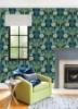 Picture of Mandeville Teal Tropical Paradise Wallpaper by Scott Living