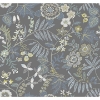 Picture of Marilyn Light Grey Floral Trail Wallpaper by Scott Living