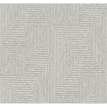 Picture of Mortenson Dove Geometric Wallpaper by Scott Living