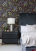 Picture of Groh Dark Blue Floral Wallpaper