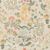Picture of Groh Apricot Floral Wallpaper