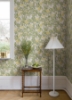 Picture of Kort Yellow Fruit and Floral Wallpaper