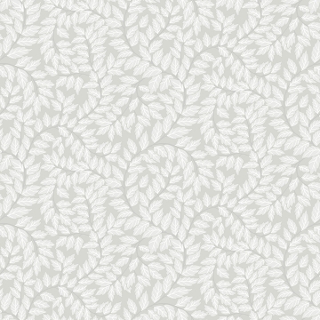 Picture of Lindlöv Grey Leafy Vines Wallpaper